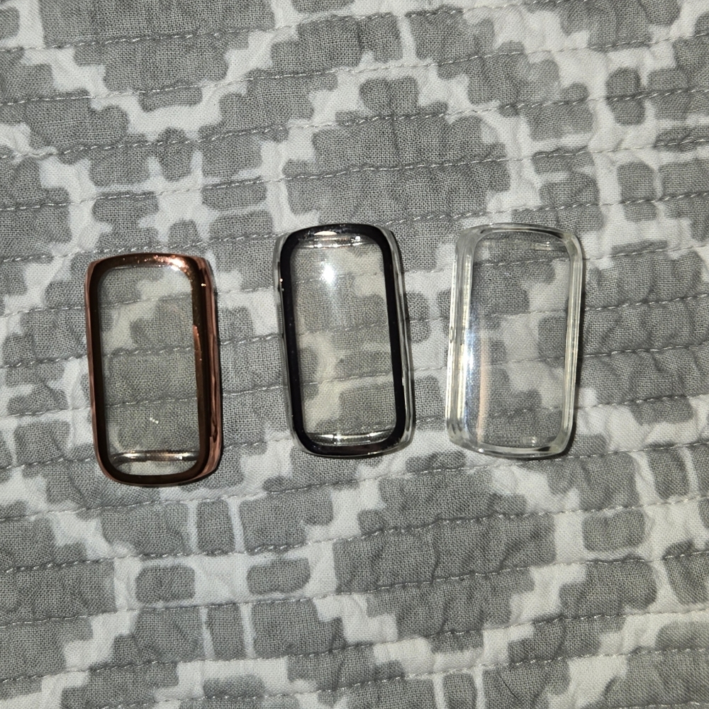 Fitbit Luxe Screen Protector Case - 3 pack